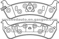 Brake Pad For Jeep D625-7502A
