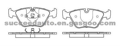 Brake Pad For JAGUAR GDB1098