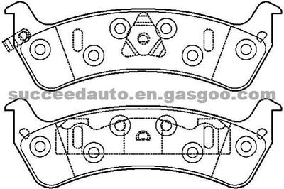 Brake Pad For Jeep D625