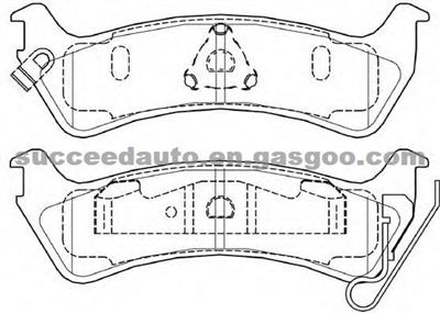 Brake Pad For Jeep D713-7502