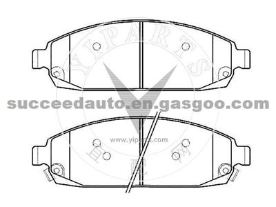 Brake Pad For Jeep D1181-8297