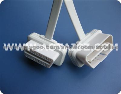 Obdii Wire Harness , J1962 Connector Cable Diagnostic Tools For Car