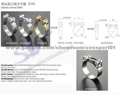 Hose Clamp, Liner Clamp, T-Bolt Clamp, Heavy Duty Clamp