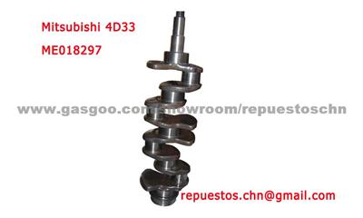 Mitsubishi 4D33 Crankshaft, OEM: ME018297