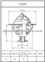 Thermostat Suit For Yuchai 04402485613