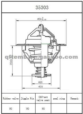 Thermostat Suit For Yuchai 04402485613