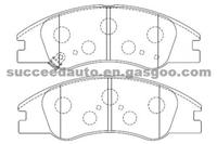 Brake Pad For KIA 21248/24219/24220