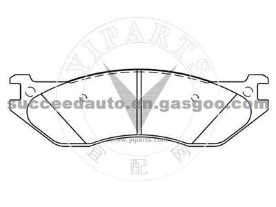 Brake Pad For KIA D1269-8385