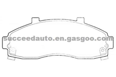 Brake Pad For KIA 662.02