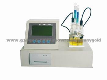 GD-2122B Automatic Coulometric Karl Fischer Titrator