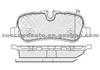 Brake Pad For Land Rover 181661