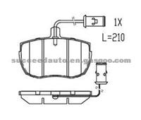 Brake Pad For Land Rover D519-7400