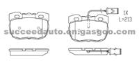 Brake Pad For Land Rover LP730