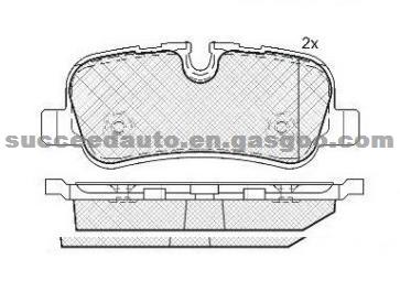 Brake Pad For Land Rover D1099-8203