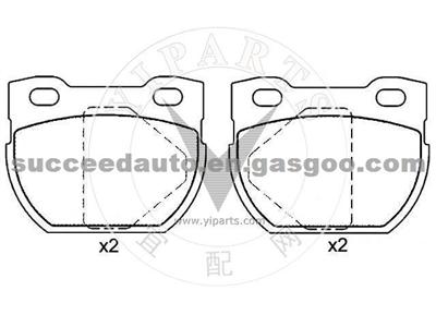 Brake Pad For Land Rover 05P611