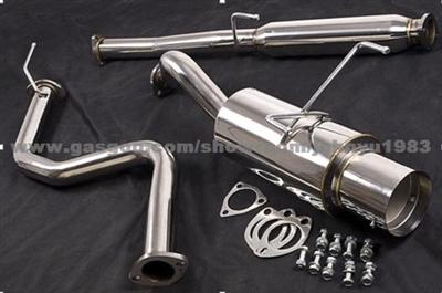 HONDA CIVIC COUPE SALOON 92-00 LX EX 1.5 1.6 VTEC CAT BACK STEEL EXHAUST SYSTEM