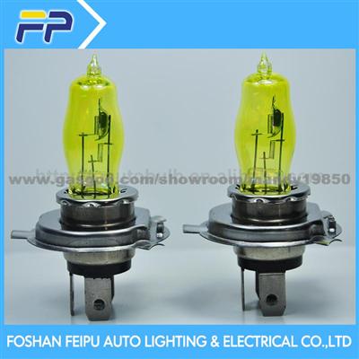 High Quality Low Price HOD H4 12v 100/90w Golden Halogen Bulb