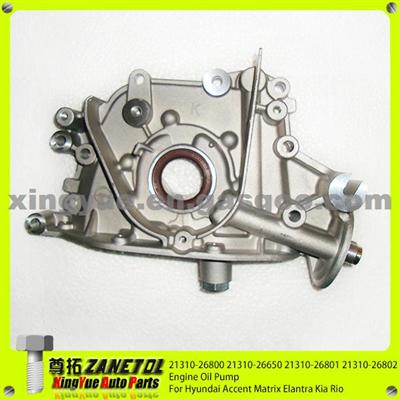 21310-26800 21310-26650 21310-26801 21310-26802 Engine Oil Pump For Hyundai Accent Matrix Elantra Kia Rio