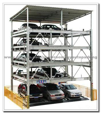 Hot! 2-6 Floors Fully Automatic Smart Card Control Intelligent Mechanical Puzzle Car Parking System