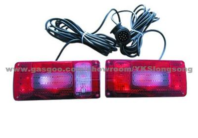 12v Trailer Light Approved By Emark Magnetic LED Trailer Truck With 7 PinTail Light Kits DF-TR005KIT