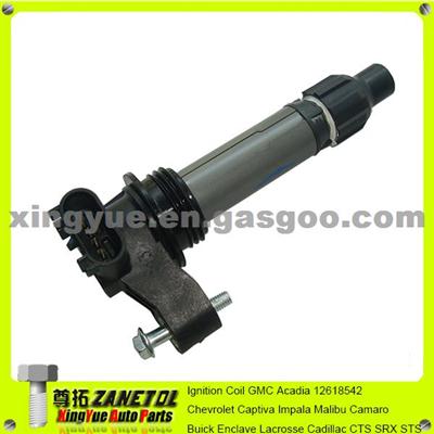 Auto Ignition Coil For Chevrolet Captiva Impala Malibu Camaro Buick Enclave Lacrosse Cadillac CTS SRX STS GMC Acadia 12618542