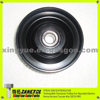 97834-29010 9783422100 V-Ribbed Belt Tensioner Pulley For Hyundai Elantra Verna Accent Tucson Tiburon Excel Kia CEE'D PRO