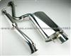 LEXUS IS200 2.0 STAINLESS STEEL CAT BACK EXHAUST SYSTEM