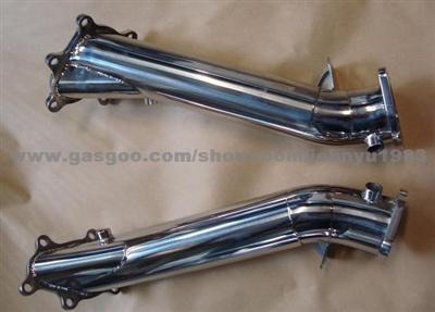 Nissan GT-R R35 Stainless Steel Downpipes, 3