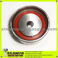24450-37120 24450-37100 Timing Belt Tensioner Pulley For Hyundai Sonata Tucson Tiburon Santa Fe Kia Sportage Optima Opirus