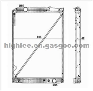 Radiator 9425001103 For Mercedes