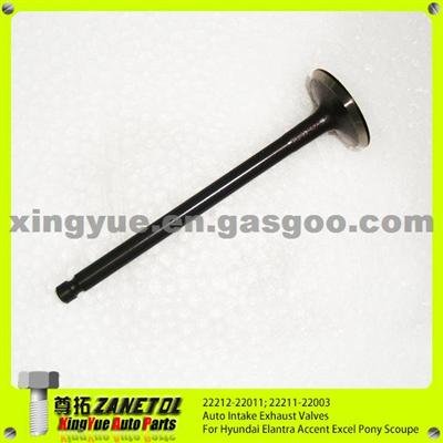 22212-22011 22211-22003 Auto Exhaust Valves For Hyundai Elantra Accent Excel Pony Scoupe