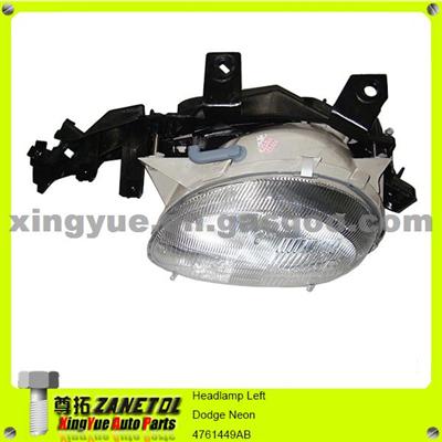 Car Auot Head Light Head Lamp Left For Dodge Neon 4761449AB