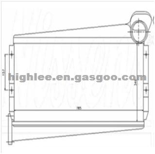 Radiator 6555010001 For Mercedes