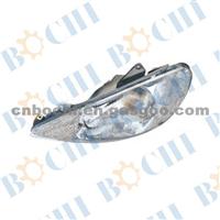 High Performance!!!Car/Auto Head Lamp(Single) OE:R 6205-S7 /L 6204-S7/R 6208.63/L 6206.63 (4PCS 6.46CFT) For PEUGEOT!