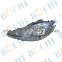 High Performance!!!Car/Auto Head Lamp(Twin) Crystal Black206 OE:R 0872.76/L 0872.75 For PEUGEOT!