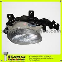 4761448AB 20300601 203006019 Auto Headlight Assembly Headlamps For Dodge Neon