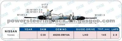 49200-9w10a for nissan teana steering rack