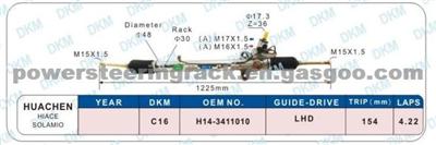 H14-3411010 for huachen hiace steering racks and pinion