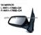 For FORD FOCUS'05 AUTO PARTS MIRROR OEM:L 4M51-17683-CH/R 4M51-17682-CH