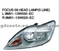 For FORD FOCUS'09 AUTO PARTS HEAD LAMP OEM:L 8M51-13W030-EC/R 8M51-13W029-EC