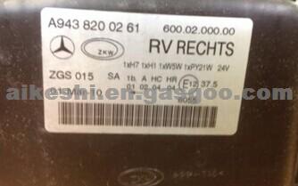 Lamp 943 820 02 61 For Benz