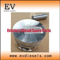 Excavator Engine Parts Mitsubishi S4Q2 Piston Kit