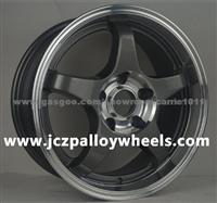 17X7.5 Gunmetal Machined Lip Car Alloy Rims