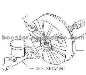 Brake Clutch Booster47210-05B00 Nissan MICRA 1982-1992