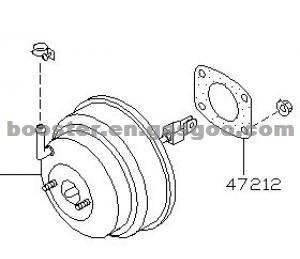 Vacuum Booster 47210-F6210 47210-F6213 NISSAN MAXIMA 1988-1994