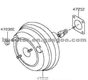 Vacuum Booster Pump D7210-1AA0B Nissan Murano 2007-Now