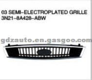 CAR SEMI-CHROME GRILLE OEM 3N21-8A428-ABW FOR FORD