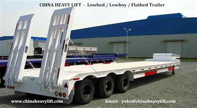 CHINA HEAVY LIFT Lowbed Trailer