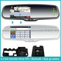 Navigation Parking Video System Bluetooth With Car Rearview Mirror