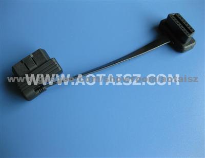J1962 Right Angle Obd2 Extension M To F Cable